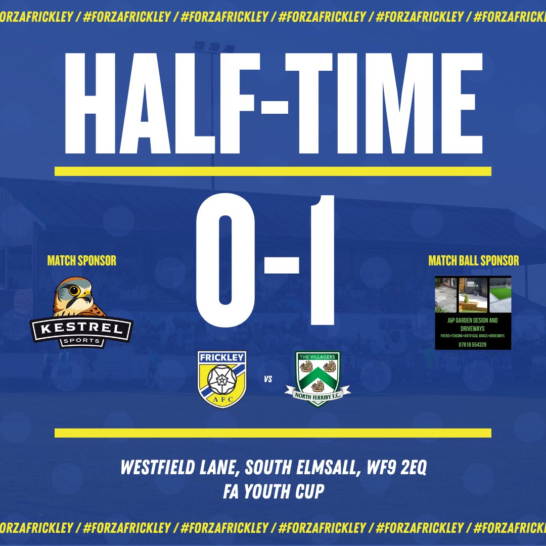 Much work to do in the second half for the U18's

#ForzaFrickley #FAYouthCup