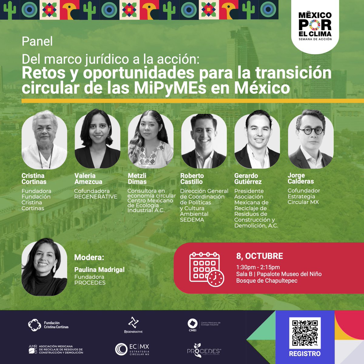 Les invito a asistir a este panel que, salvo yo, estará integrado por personas muy jóvenes con las cuales será muy interesante dialogar.
<a href="/mxporelclima/">México Por El Clima</a>