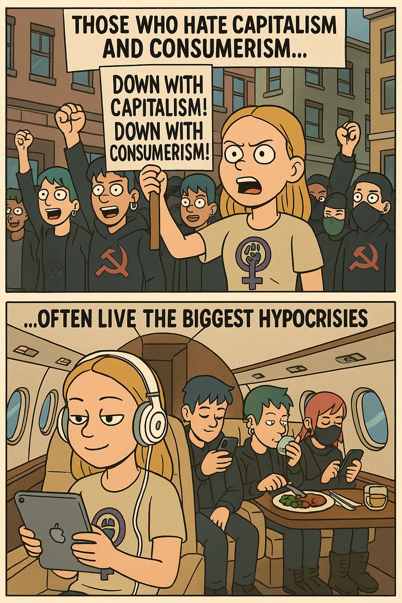 It's often, "Do as I say, not as I do."