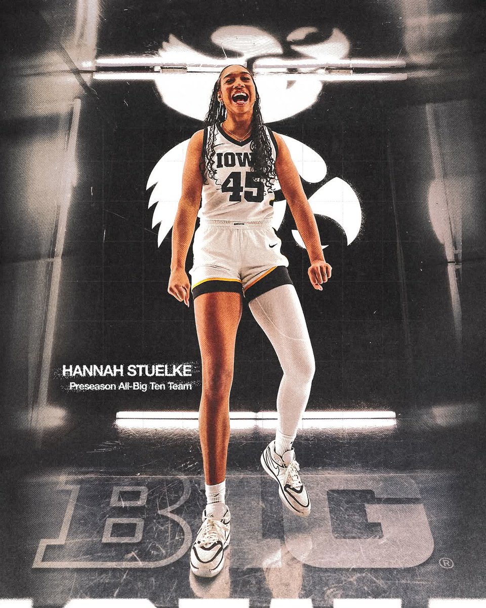 This is truly going to be a magical season...you can just feel it. All the pieces are there- height, speed, shooting, newbies, veterans, coaching. I think Hannah cements herself as one of the greatest Hawkeye women's basketball players of all time this season.
