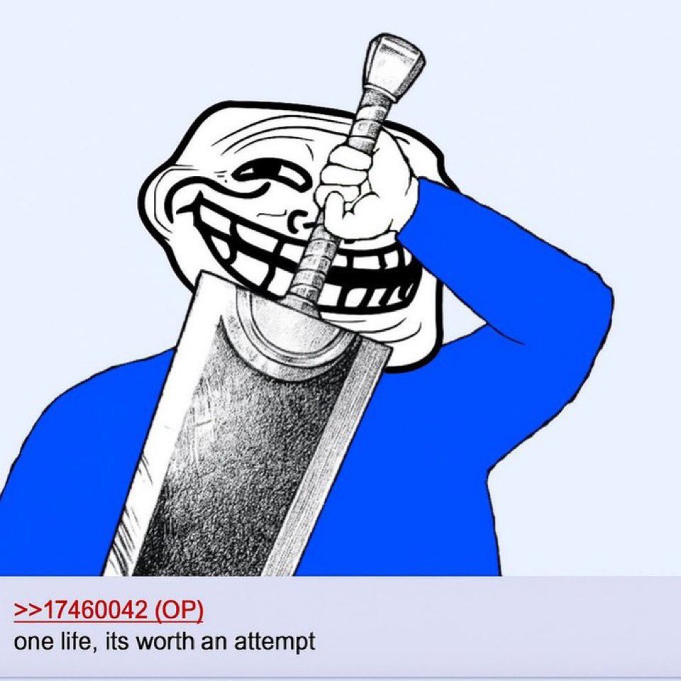 Poods444's tweet photo. Day 165.

Extreme greed imminent. Last time we had extreme greed, even straight ass BS memes sent to 200M+. Good ones sent to 2-5B. 

How will THE S-tier meme perform in the next extreme greed market sentiment I wonder. 

No one is ready, not even me. 

$TROLL. https://t.co/Wt7r9GRC9p
