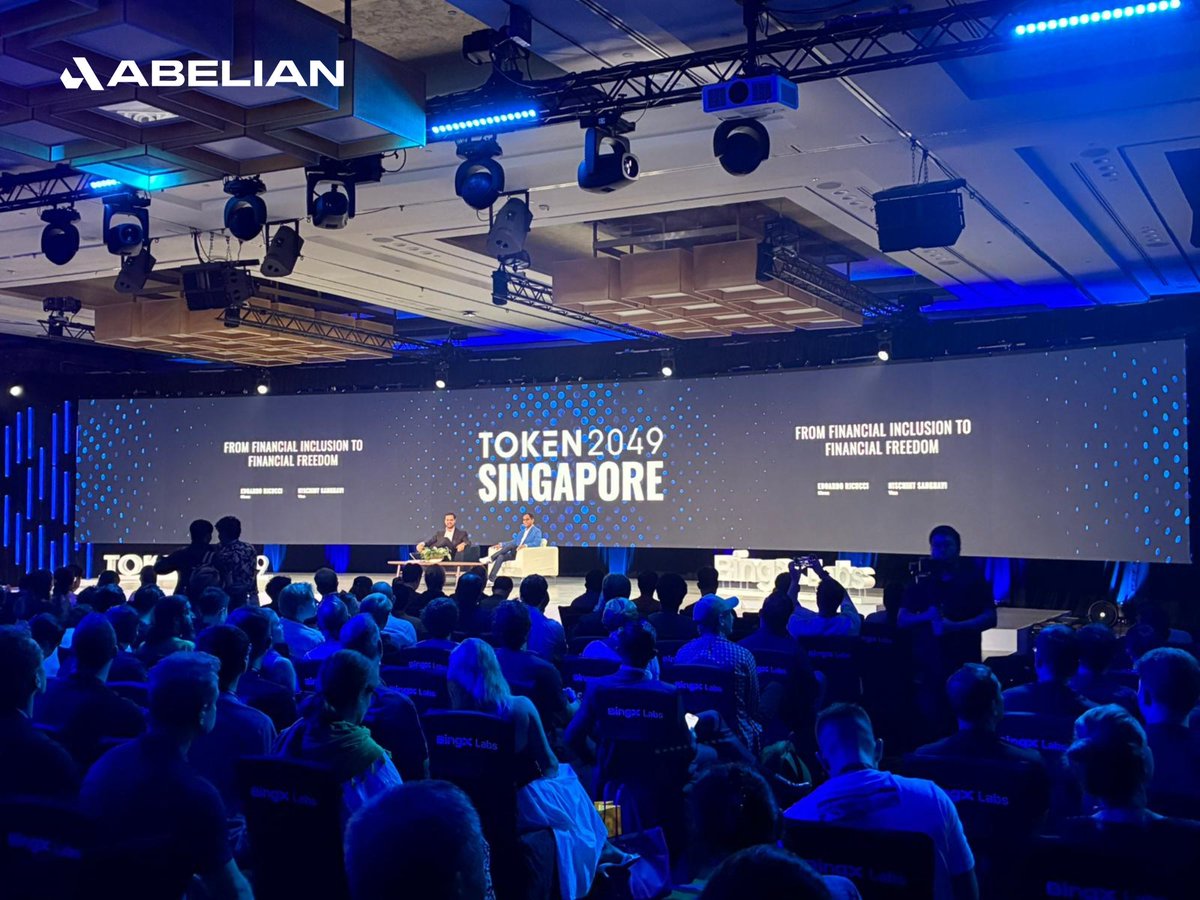 PQabelian's tweet image. #Abelian Wrap-Up from @token2049 Singapore 🇸🇬
#Token2049 Singapore has come to a close soon — and what an inspiring week it has been! The event gathered global leaders, innovators, and visionaries to shape the conversation around the future of Web3, digital assets, and finance.…