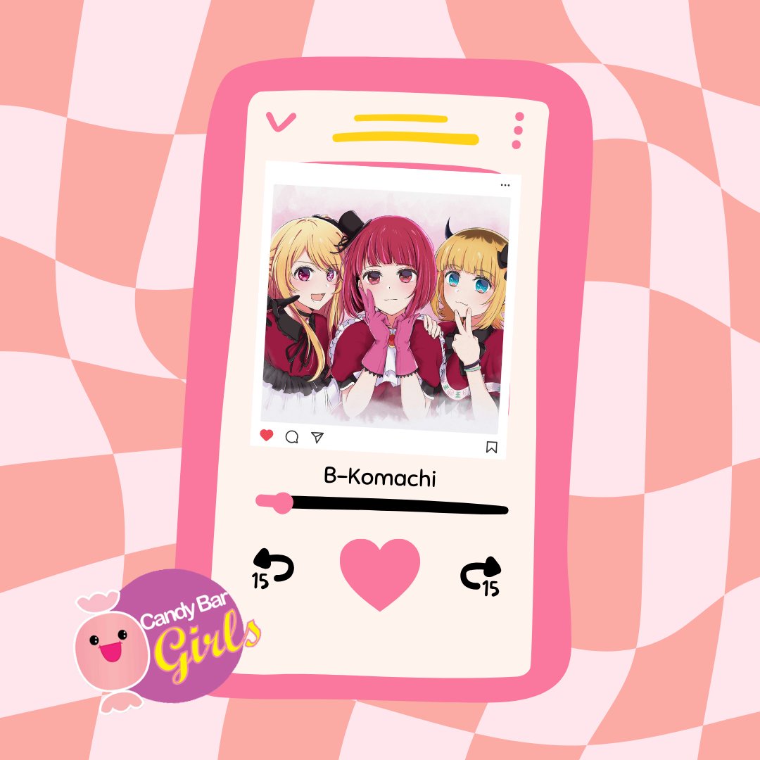 CandyBarGirlsDa's tweet photo. Hemos preparado un medley con 3 temazos del icónico grupo B-Komachi que te harán bailar y cantar:
Sign wa B
STAR☆T☆RAIN
Pop in 2
¿Cuál de estas 3 canciones te emociona más? 📷 https://t.co/OBopdgaPqM