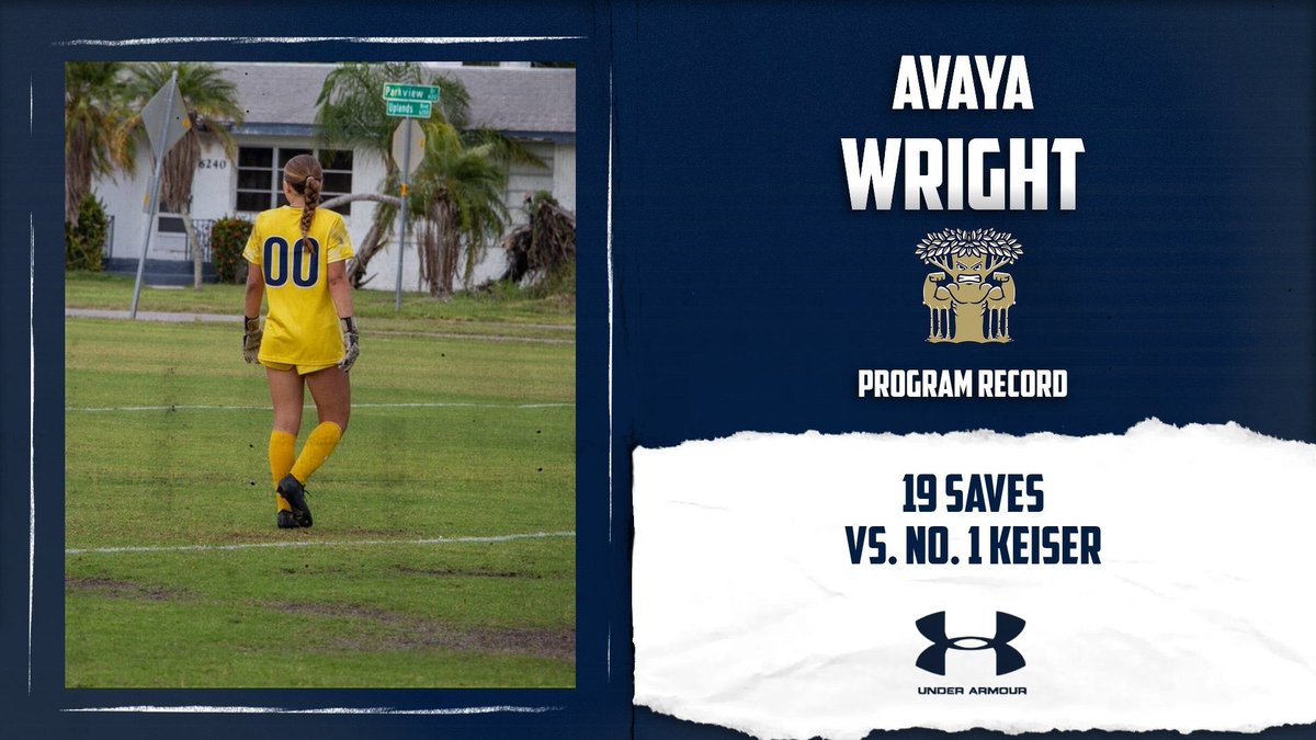 NCFBanyans's tweet photo. A record setting day against the @NAIAβs top ranked team.
Take a bow, Avaya Wright!
@Ncf_Wsoc
#GoMightyBanyans #RootedAsOne https://t.co/fJ965qVFzz
