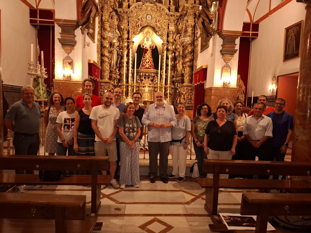 hermandaddelao's tweet photo. Encuentro con la delegación de @BoscoGlobalONGD que nos permitió acercarnos a la misión que desarrollan y, compartir la labor que llevan a cabo las Hermandades de nuestra ciudad y en concreto, de la labor que desarrolla la Obra Social  #EsperanzayVida.

👉🏻 https://t.co/5fj6Iyt4VA https://t.co/9A6QPohLFs