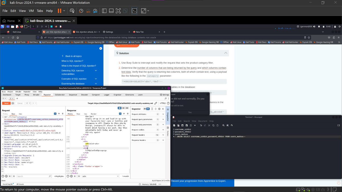 m1_motomori's tweet image. Learning Day 8 ✅
Today I played around with some web security labs — focused on finding hidden admin pages and learning how attackers gain unauthorized access. Fun, hands-on practice that sharpened my enumeration skills! Step by step, getting better! 🔐💻 #WebSecurity #Cybersec