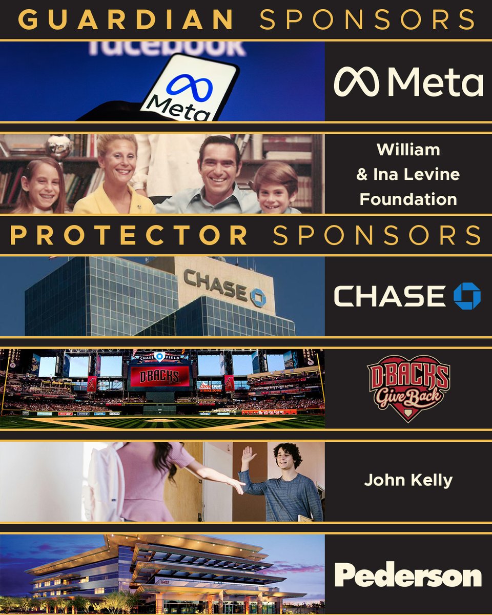 Tomorrow, our community is coming together to be a light for Arizona youth at Teen Lifeline’s Connections of Hope: Be the Light Gala. Today, however, we’d like to take a moment to thank our event sponsors for making this gala possible💛 #Hope25