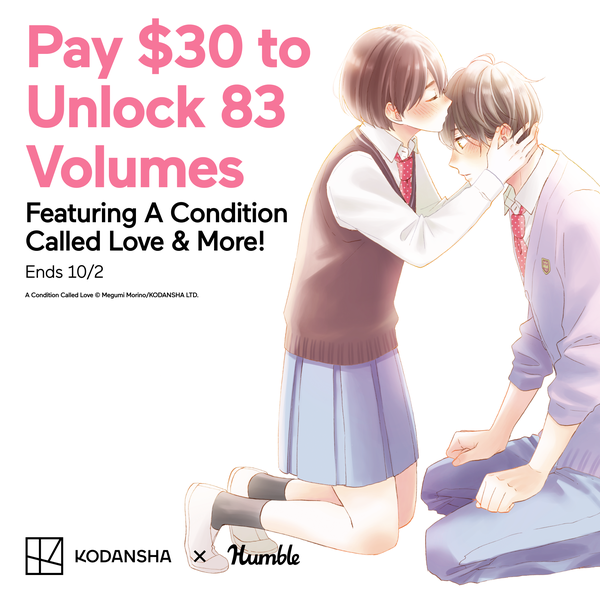By popular demand, the Fall in Love with Shojo Humble Bundle has been extended for another week, but only until October 9th.

For just $30, you can get a massive digital manga collection valued at over $900. This is your chance to add incredible series to your library, whether