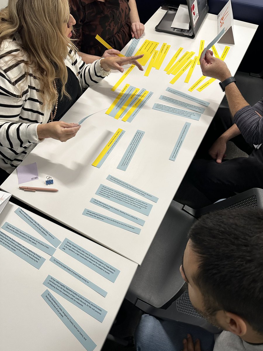 Incorporating AI, the 250th, and the Declaration of Independence Grievances with <a href="/kwahaus/">Kim Wahaus</a> at the NE KS #KSHGSS PLC. <a href="/theSMSD/">SM School District</a> <a href="/NHTOYMc/">Nathan McAlister</a>