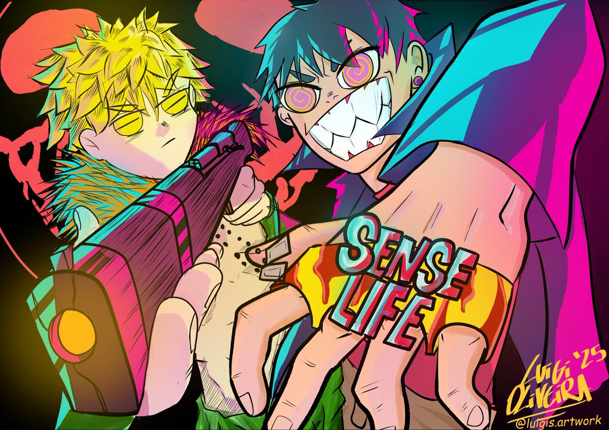 AshXtremeX06's tweet photo. Fanartzinha de Sense Life para o Concurso do Volume 2🔥#SenseLifeVolume2 @GlitchTellend https://t.co/mDMsuDm8k8