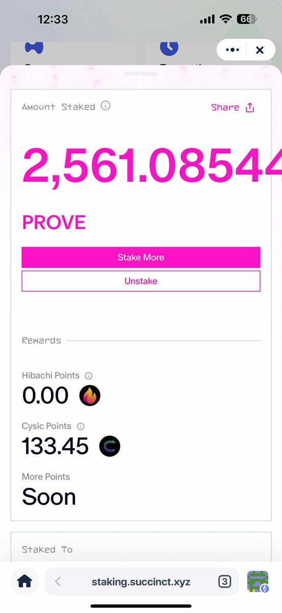 Rumors says they flagged the other zk project, 

<a href="/SuccinctLabs/">Succinct</a> still the best

Still staking to Succinct and <a href="/cysic_xyz/">Cysic (mainnet arc)</a> 
We keep believing, we keep proving! 

We are all winning soon 🩷