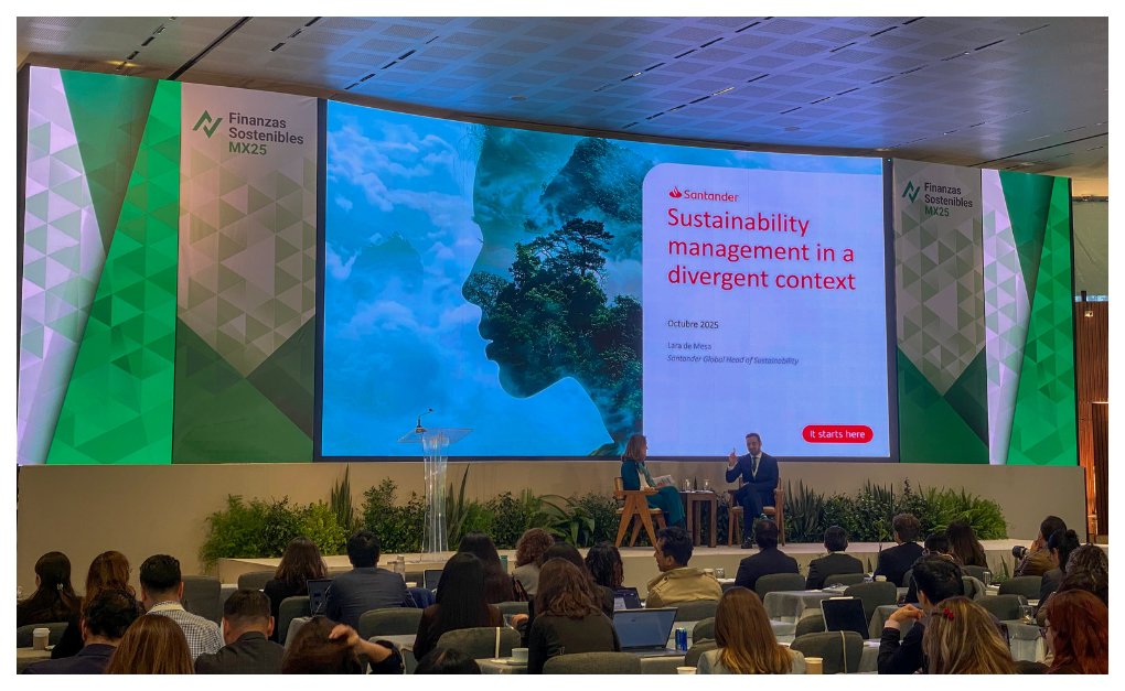 Nos enorgullece participar en el Foro Finanzas Sostenibles MX25, organizado por el Consejo Mexicano de Finanzas Sostenibles

Las #FinanzasSostenibles no son el futuro, son el presente porque cada decisión financiera puede ser una herramienta para enfrentar la crisis #climática.