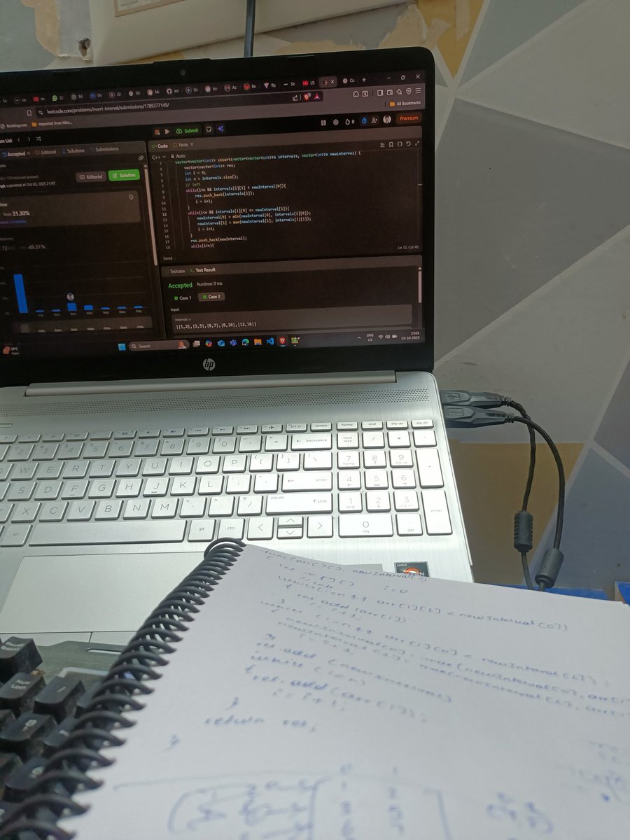 CodeWithBCA's tweet image. Day 2 of the Last 90 Days Challenge of this Year 🚀
8am–3pm: Internship as a Frontend Developer 👨💻
✅ Solved 1 LeetCode problem
✅ Studied Core Java for tomorrow’s exam
Slowly stacking small wins 💯🔥 #Last90DaysChallenge #Consistency