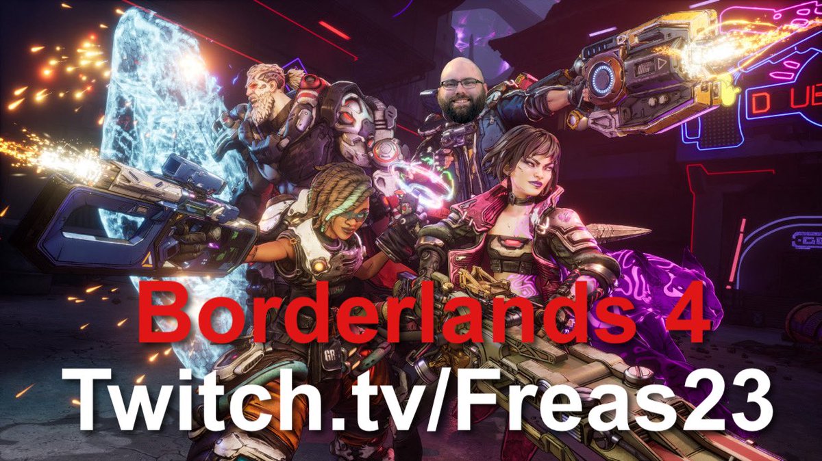 Freas23Gaming's tweet photo. Live on Twitch and playing some Borderlands 4!
#Twitch #PS5 #PS5Share #PlayStation5 #PlayStation #Stream #Streaming #Streamer #Gameplay #VideoGames #Game #Gaming #TwitchStreamer #Live #Freas23 #Freas23Gaming #Borderlands4 #GearboxSoftware #Gearbox #2K #UnrealEngine5 #Epic https://t.co/9bhOOPdMAG