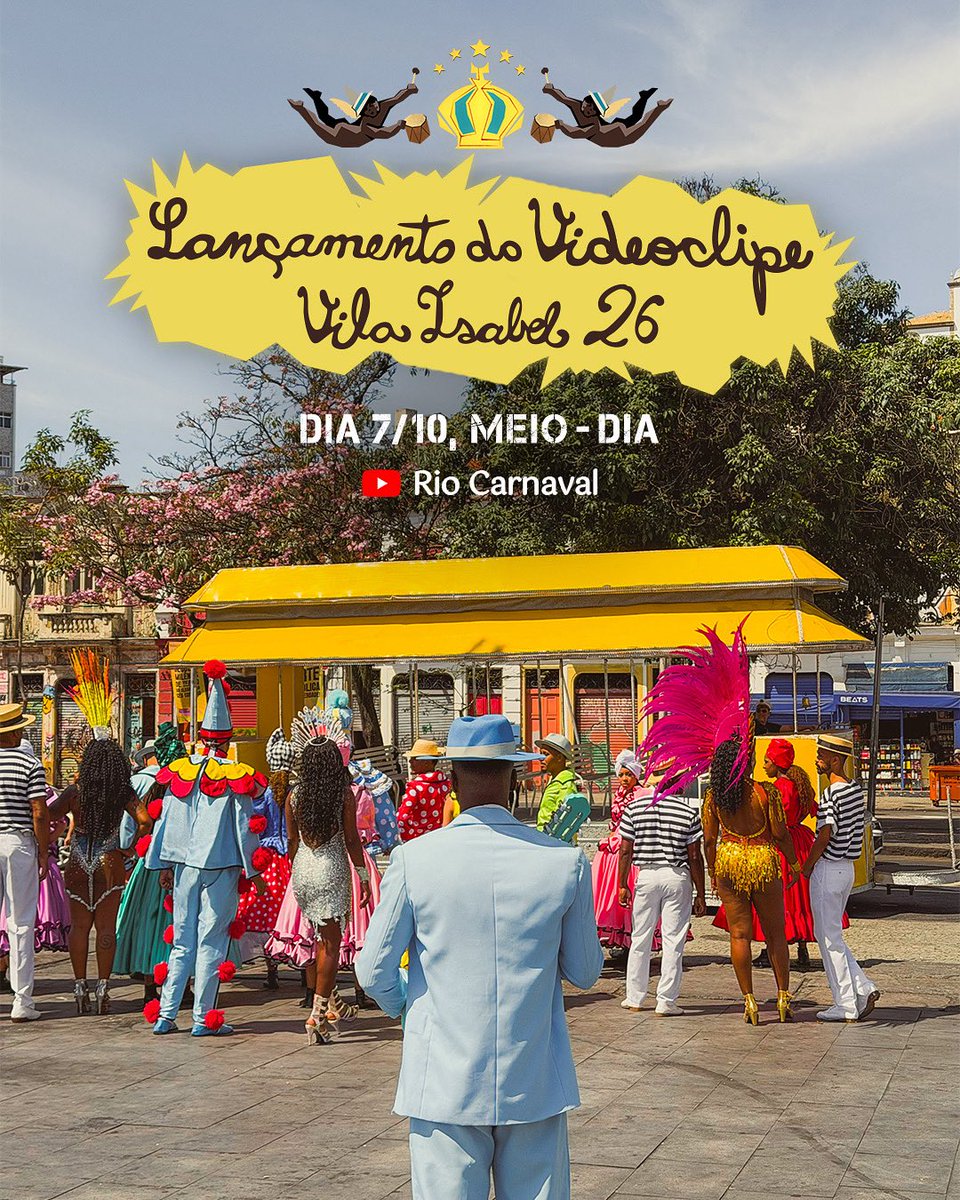 ✨🌍🎶
No compasso da ancestralidade, nossa Vila segue trilhando um caminho de sonhos e resistência. Inspirados pela arte de Heitor dos Prazeres e pela força da África que pulsa em cada batuque, preparamos um presente especial para nossa comunidade e para todo o mundo do samba.