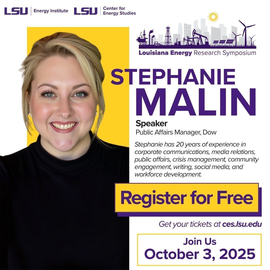 Center for Energy Studies at LSU tweet media