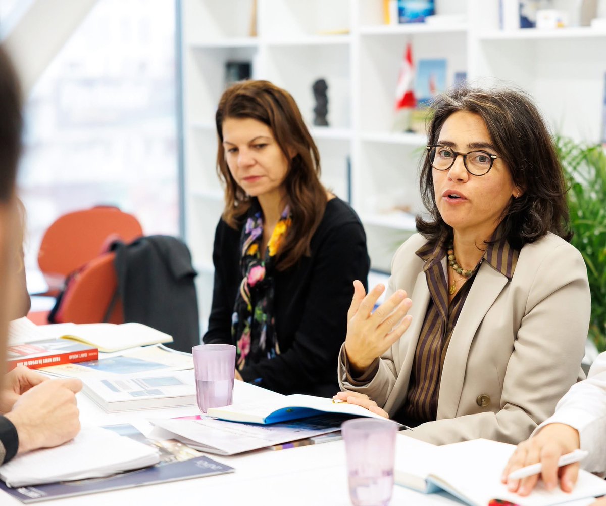 Rita_KAlmeida's tweet photo. Delighted to meet EY &amp; Academia de Studii Economice din București with @AlinaSava18. Celebrated progress on @WorldBankECA-supported Southeast Europe’s 1st MBA in Economics of Education &amp; Leadership-shaping the future of education. 

👉The energy of the new year 🧑‍🎓was contagious! https://t.co/bXzAFAX8je