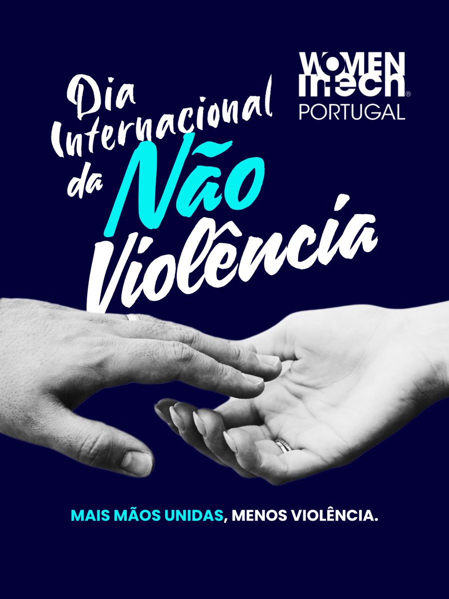 Hoje, mais do que nunca, levantamos a mão pela paz.

O Dia Internacional da Não-Violência lembra-nos que a educação, o respeito pelos direitos humanos e a solidariedade são o caminho para um mundo mais justo. 

Não há inovação sem inclusão, nem futuro sem respeito.