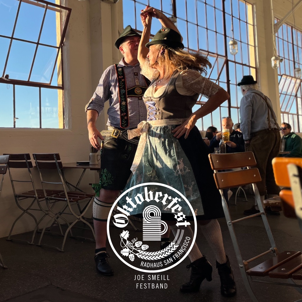 We continue celebrations, hosting the German Club Dance Group &amp; the Joe Smiell Fest Band this Sunday the 5th — Live music &amp; dancing at 3 PM. Bring the family, dressed in your favorite Dirndl &amp; Lederhosen, for a traditional festival time. Oktoberfest ends in Munich on the 5th.