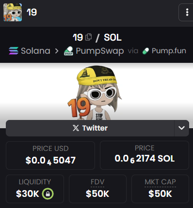 Apoloxzy's tweet photo. We should be at million bros $19 Hifher

6UmWzmUy1RFa4eRGqpCL9Rat7oY4xXNV5Lt6pa84pump https://t.co/ZVNn9ld2kV
