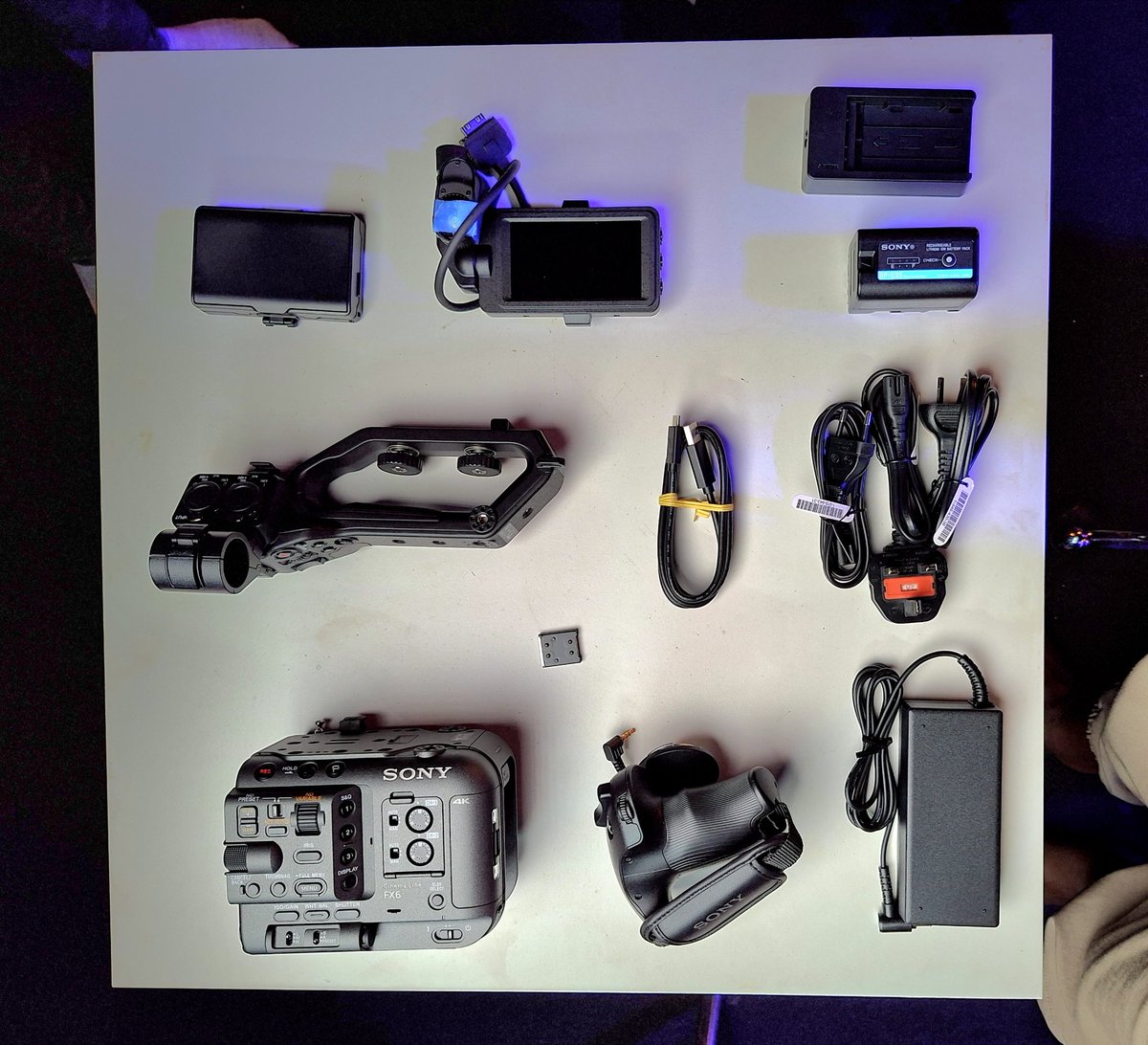 I present to you the new sony fx6 body, brand new from Sony with warranty. These are available for sale at our stores in Kampala.