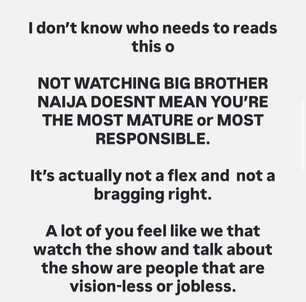 BBNaija isn’t just vibes, it’s a social experiment in disguise,tribalism, gender roles, class, empathy.
Nigeria on display in HD.
This BBN show unintentionally acts as a mirror for Nigerian society, revealing biases (like tribalism, gender expectations, and class perception) but