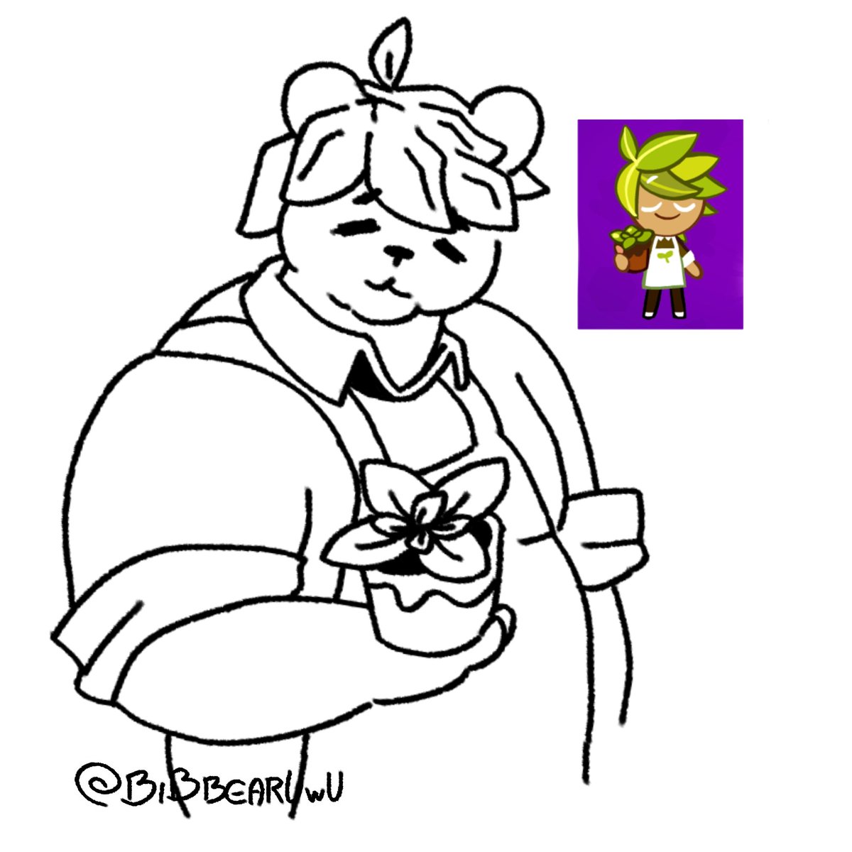 BiBbearUwU's tweet photo. Everyday a jellybear cookie
Day 2 Herb cookie
#cookierunovenbreak #OctoBEAR #beartober https://t.co/m3TnHxrCLu