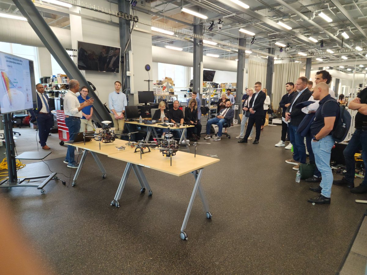 GRASPlab's tweet image. We at the GRASP Lab were thrilled to have the Lithuanian Delegation visit the GRASP Lab at PERCH!!! It was a wonderful time and we hope our research captivated the Delegation!

 #GRASP #GRASPLab #GRASPVisit #GRASPResearch