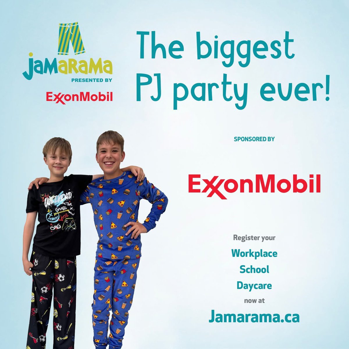 We’re excited to have ExxonMobil Canada as our new Jamarama Presenting Sponsor!
Thank you for coming on board and showing your support for the Janeway.

<a href="/exxonmobilcan/">ExxonMobil Canada</a> 

#thankyouthursday #forallourkids