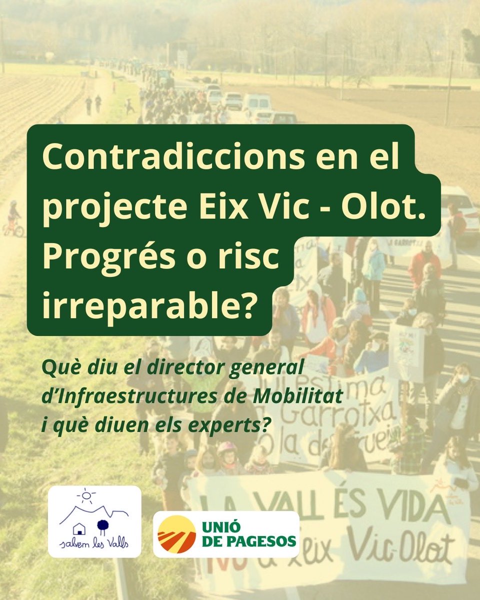 les_valls's tweet photo. En un assumpte tan important, què preval? Les pressions de la indústria per construir o la protecció d’un recurs vital com l’aigua?
#valldenbas #garrotxa #crisiclimatica #aiguaesvida https://t.co/0nSSLG25XW