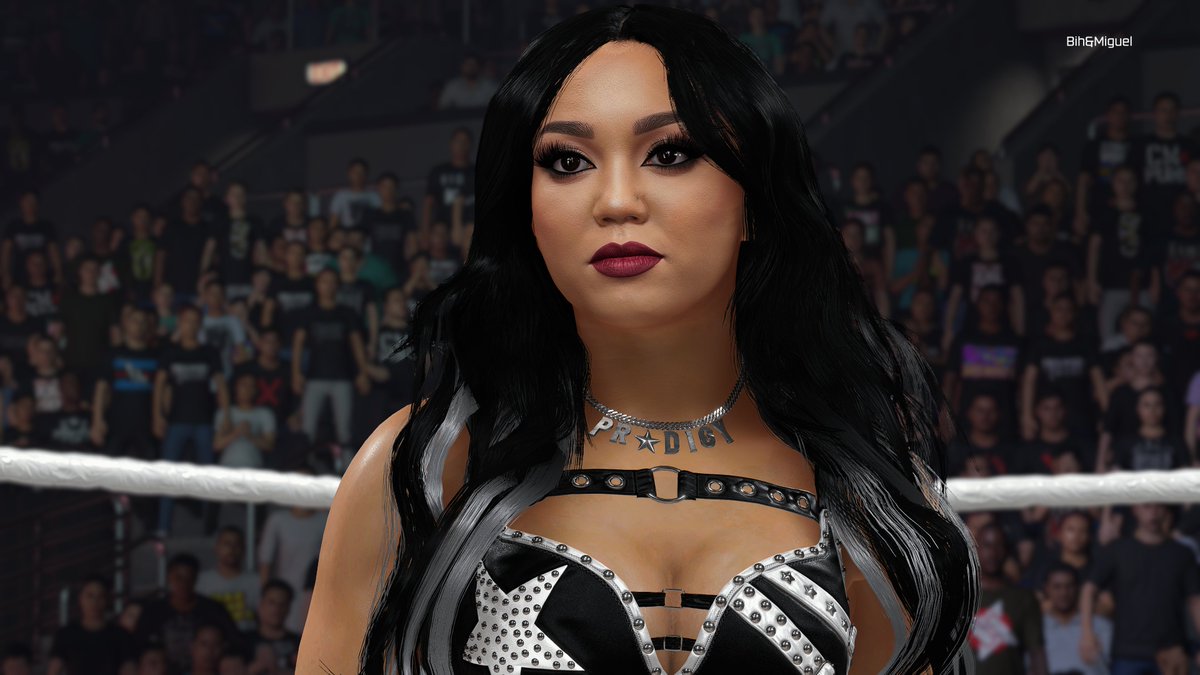 urfavorit3trash's tweet image. Rise up tonight, before we all fall down! 😇#WWE2K25