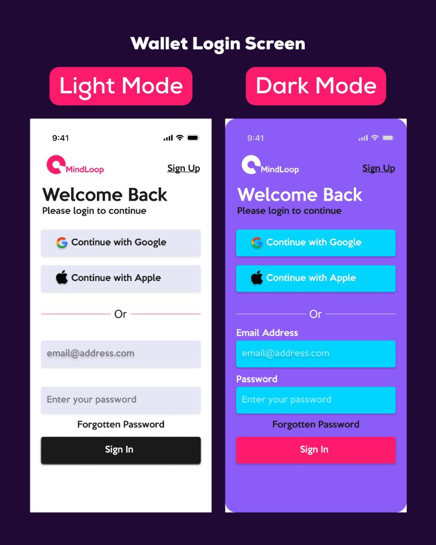 Owaee_'s tweet image. I worked on this project weeks ago, and almost forgot to share it here.
Meet MindLoop, where every move counts, where your strategy meets the decentralized future.
One loop. Infinite possibilities. #MindLoop #Web3 #Web3Designer #Branding
Hire me for your next project.