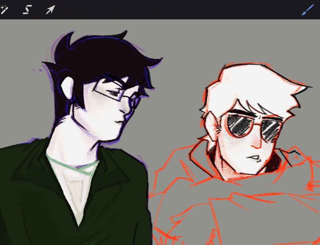 wip im not sure ill finish.. #johndave #pepsicola #Homestuck