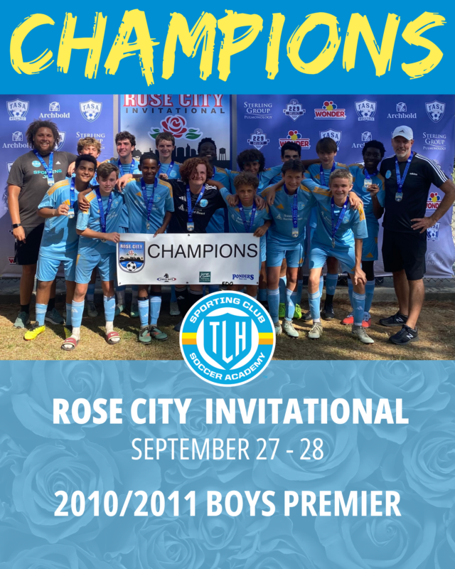 🏅 MEDAL TIME 🏅

Better late than never! 

Last weekend we had teams from across the club play in the Rose City Invitational!!

Special Congratulaitons to our teams that finished as Champions and Finalists

#SportingTLH
#TallahasseeSoccer
#WeAreSportingTallahassee