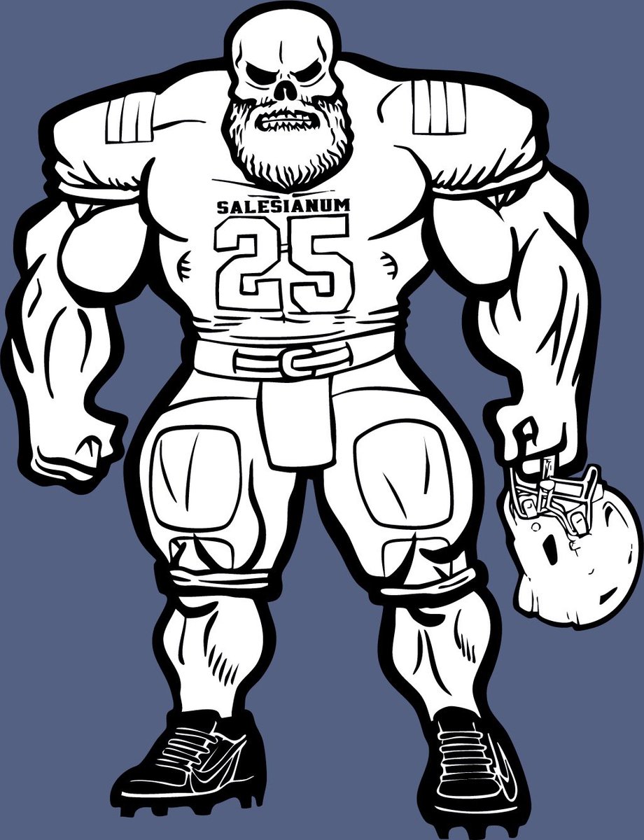 Tshirt design and artwork for <a href="/SalesianumFB/">Salesianum Football</a> linebackers <a href="/CoachWorrilow/">Paul Worrilow</a>