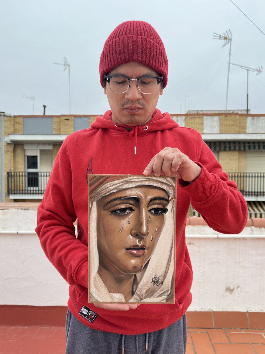 Mi Pintura de La Esperanza de Triana.
🎨reysperu