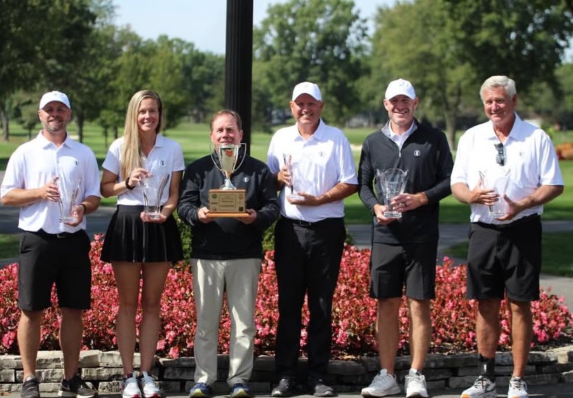 MiamiValleyGolf's tweet photo. Champs!!
Our Miami Valley Golf Association team has WON the OHIO INSTRASTATE TROPHY 🏆
CONGRATs TO:
Women’s Mid-Amateurs: Britt Platt & Molly Horstman
Men’s Mid-Amateurs: Josh Elliott & Paul Day
Senior Men (55+): Pete Betzold & Tim Sorrows
#miamivalleygolf #ohio #intrastate https://t.co/QYSaCBun20