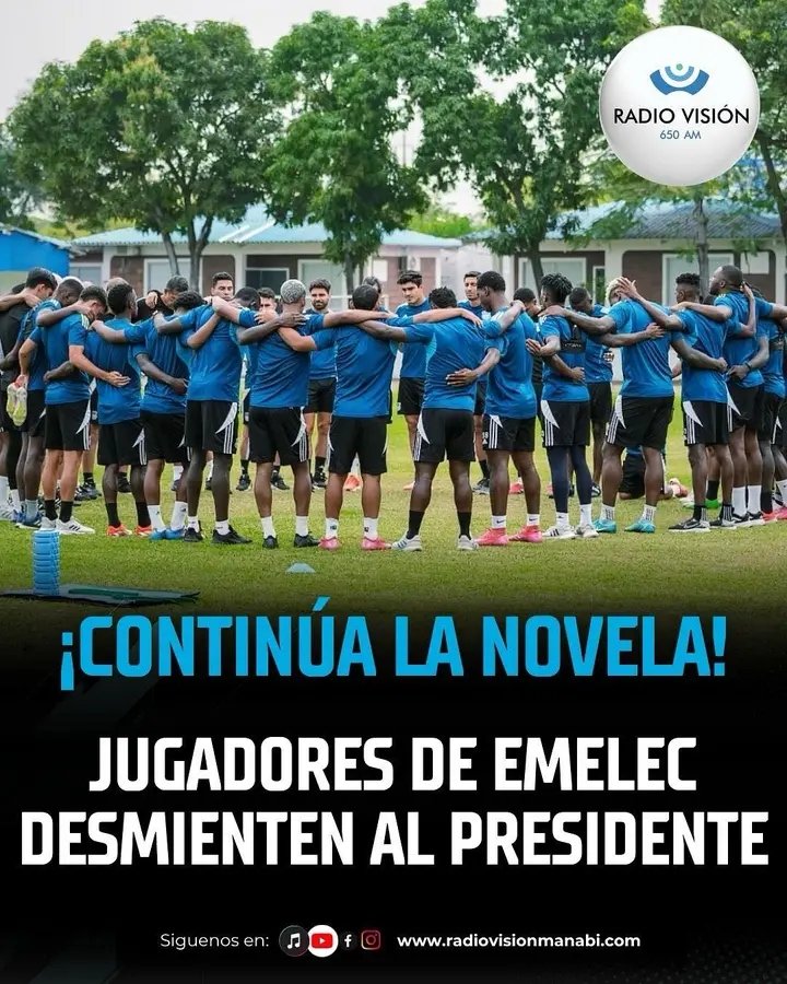 Una fuerte polémica se desató en el Club Sport Emelec tras las recientes declaraciones del presidente del club, Ing. Jorge Guzmán, quien afirmó en un medio de comunicación nacional que la deuda salarial con el plantel corresponde únicamente a “mes y medio”.
#LingOrmDiorSS26