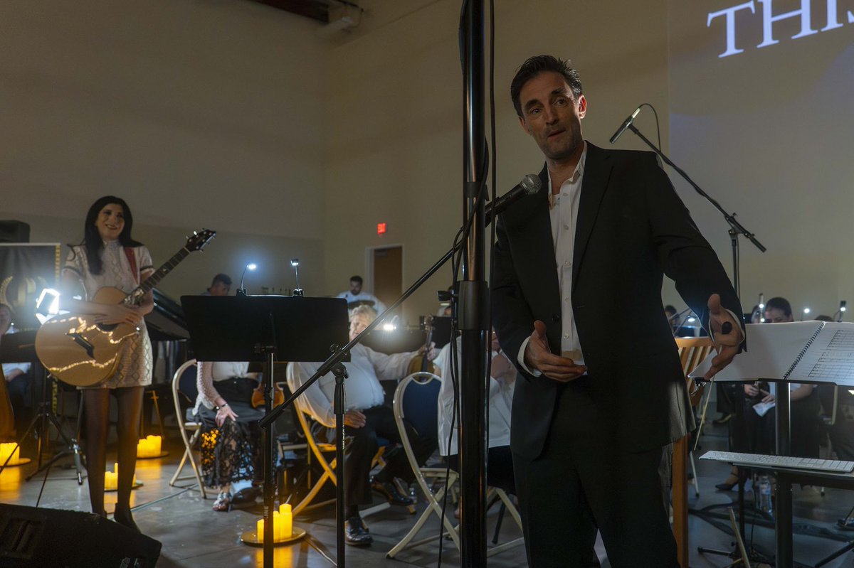 katiegaribaldi's tweet image. Catching up… Singing an orchestral arrangement of my song “Dear Universe” with @svorchestras’ new Simi Valley Symphony Orchestra at its debut at @simifilmfest’s Film Music Concert was pure magic…&amp;amp; even more so seeing my Joe conduct our long-held dream into reality. Grateful! ❤️