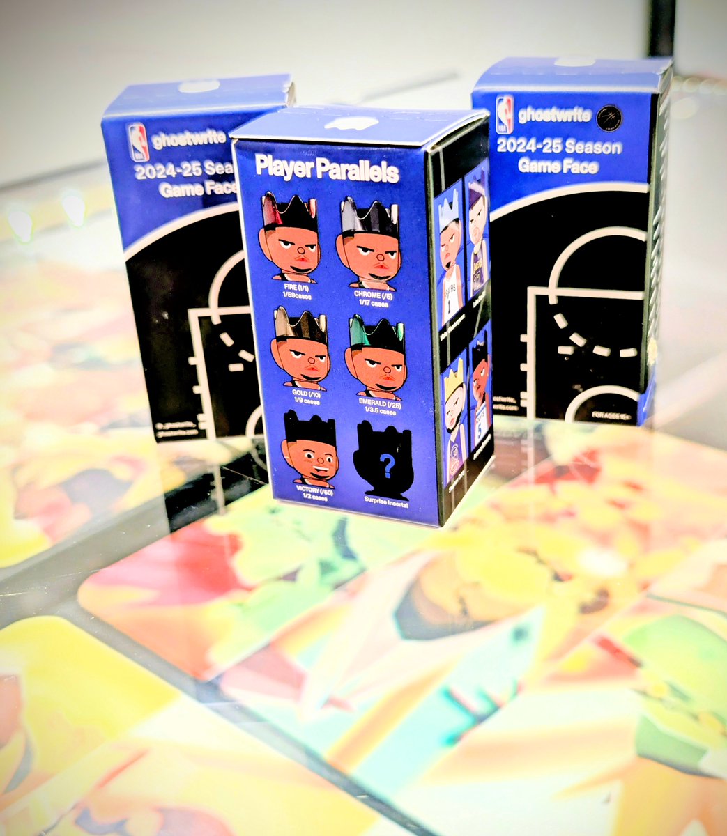 mint_shibuya's tweet image. 【新商品情報】

お待たせ致しました。

2025 GHOSTWRITE × NBA “Game Face” BLIND BOX

本日10月3日（金）より
販売を開始致します。

税込み9,500円

tradingcardjournal.com/2025/09/%e3%80…

#渋谷PARCO
#shibuyaparco 
#ghostwrite 
#NBA
#フィギュア