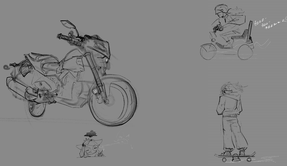 Haunds7's tweet photo. Doodlin' c: been fixed on bikes lately

#sketch https://t.co/NZuABPwDyY