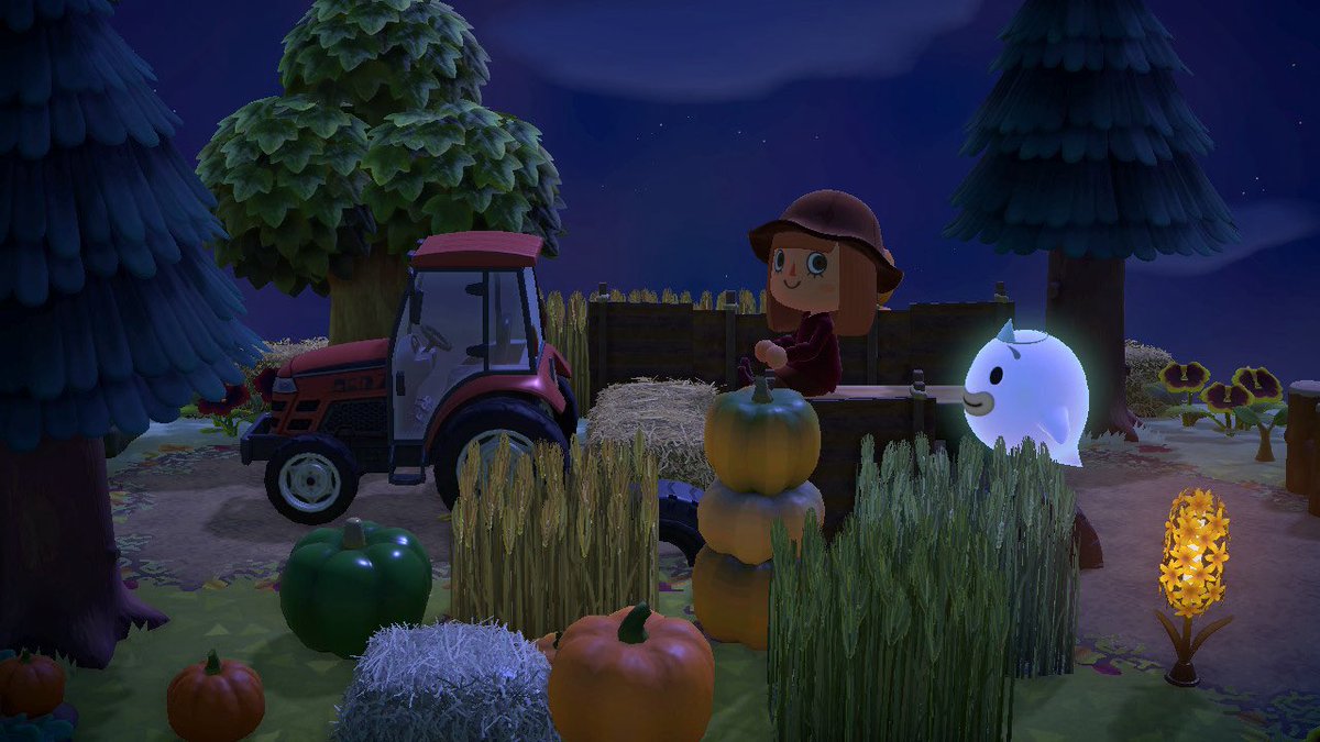 NeptuneYTGaming's tweet photo. Meanwhile on my secret island, Cider Mill… a haunted hay ride! 👻🧡
#hauntedhayride #animalcrossinginspo #animalcrossing #acnh #animalcrossingnewhorizons #nintendo #nintendoswitch #nintendoswitch2 #acnhinspo #acnhwisp #wisp #cozygaming #cozy #acnhautumn #acnhfall https://t.co/dhnGNC4Gz1