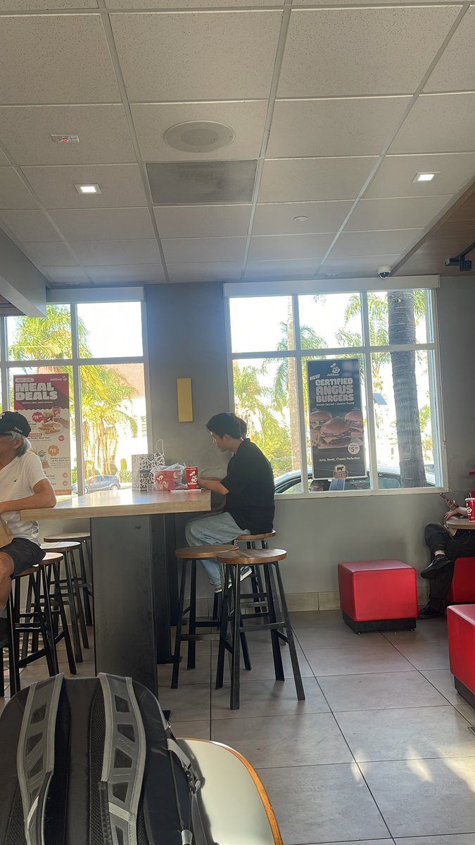 Here because the bus reeked bad. Gonna hop on the next one.