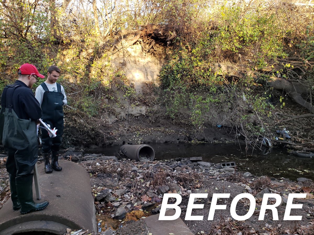 MSDProjectClear's tweet image. We’re thrilled to receive an American Public Works Association @APWATWEETS award for our creek stabilization project in North St. Louis County! This partnership with HR Green, Keeley Construction &amp;amp; local residents will protect homes and vital infrastructure along Blackjack Creek.