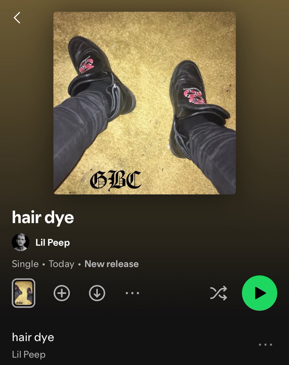 RubysNephew's tweet photo. Lil Peep - “hair dye” OUT NOW
MIDNIGHT IN YOUR TIMEZONE https://t.co/BnWL7OStQg