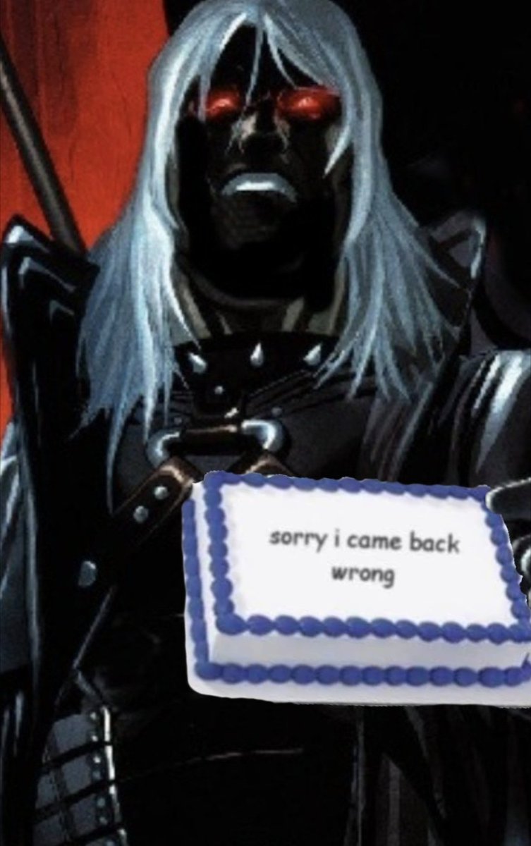 PunkerDuckie's tweet photo. Cake makes it better, right?
Thanks Vora'shivan for sending me this photo for meme purposes.
#xmen #gambit #deathbit #remylebeau #xmenmeme #xmenmemes https://t.co/GXbvrXM5Ih