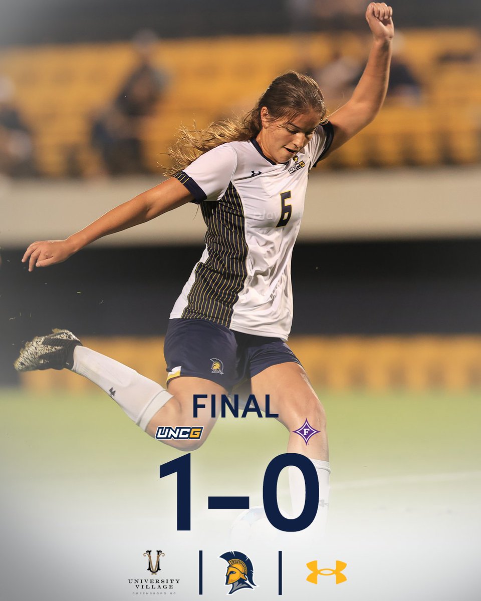 UNCGWSoccer's tweet photo. The Spartans take down the Paladins‼️😤
#letsgoG https://t.co/TtN3L0jESx