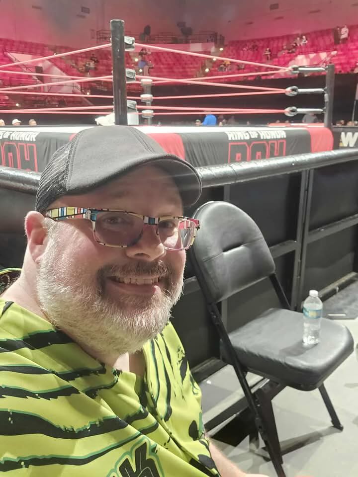 OG <a href="/TheWNRN/">The WNRN</a> Daddy Chad Maximus is <a href="/AEW/">All Elite Wrestling</a> Colliding tonight! If you see him show him some love!!!