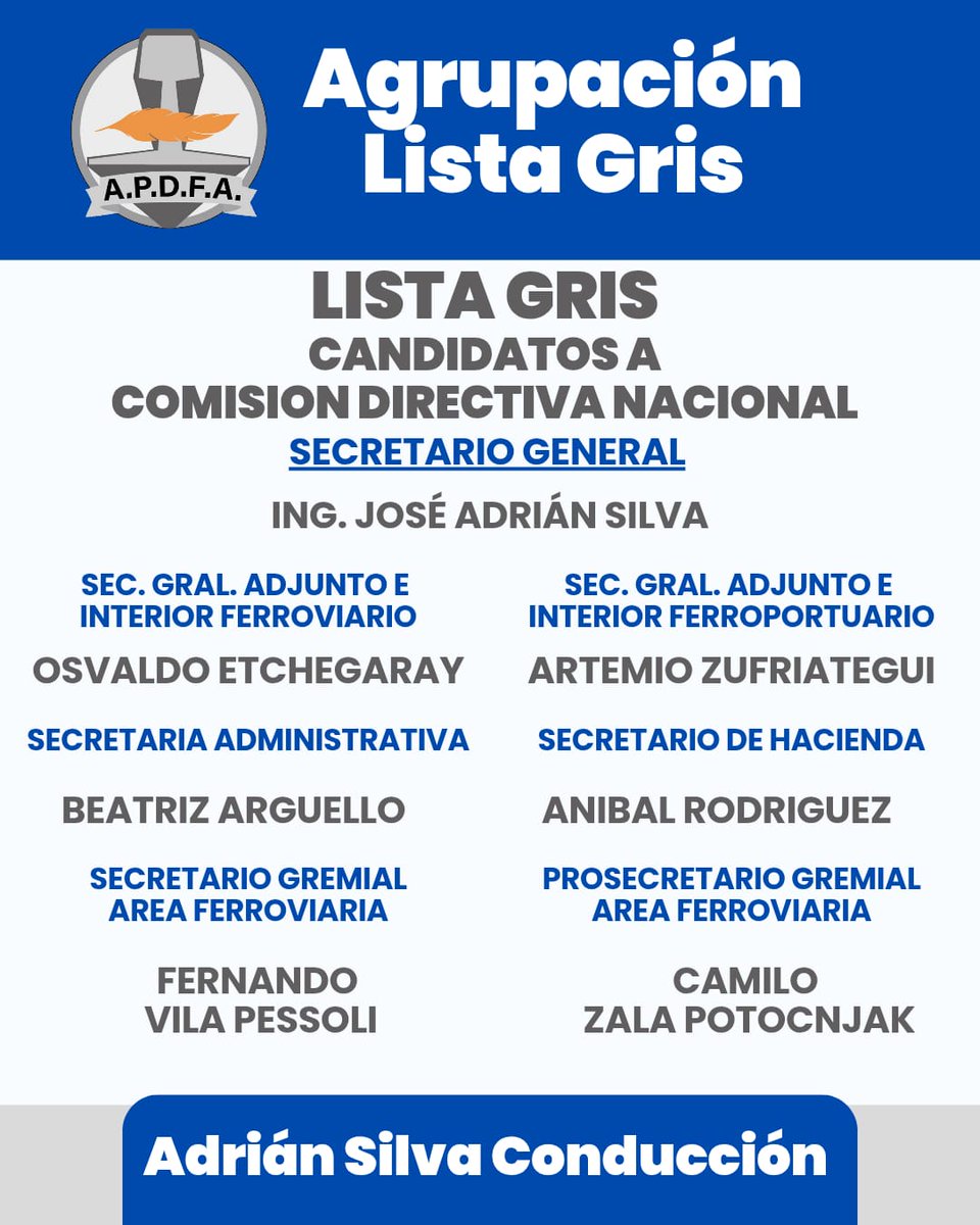 JApdfa's tweet photo. 📢 Orgullo y alegría al ver que nuestra Juventud de @apdfanacional  está más presente que nunca.
Hoy celebramos que 4 compañeros de la Juventud integran la Lista Gris de Comisión Directiva 🙌.
Destacar a nuestro candidato a Secretarío de juventud nacional @_mauriciosalas 💪🏻 https://t.co/CqcJ9oBwfo