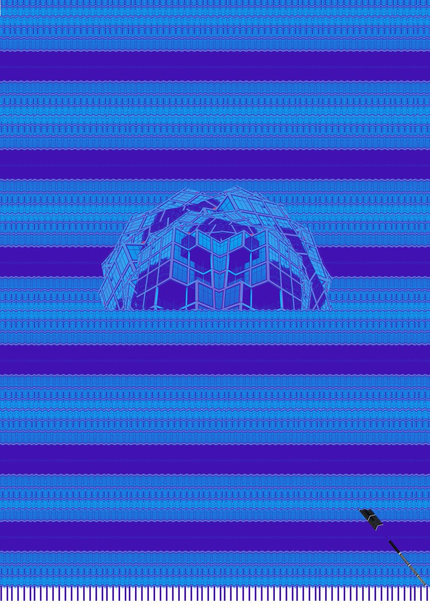 zonetect's tweet photo. Day 2: Weaving with thread, letting patterns come alive... 🧵🪡💙🔵 #Inktober2025 #Inktober #threadstorytime #Art #architecturaldesign https://t.co/4M8JdIL2FP